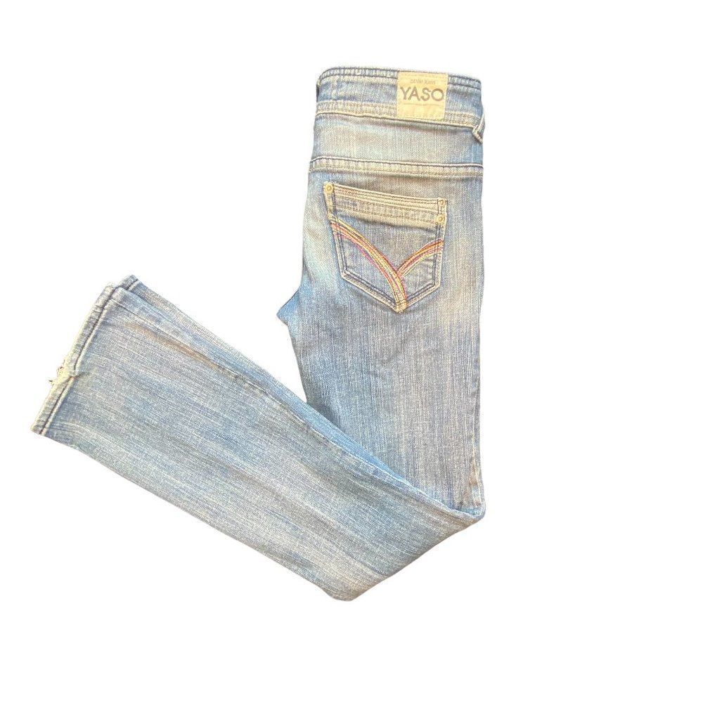 YASO Denim Jeans Size 3  Boot Cut Leg 